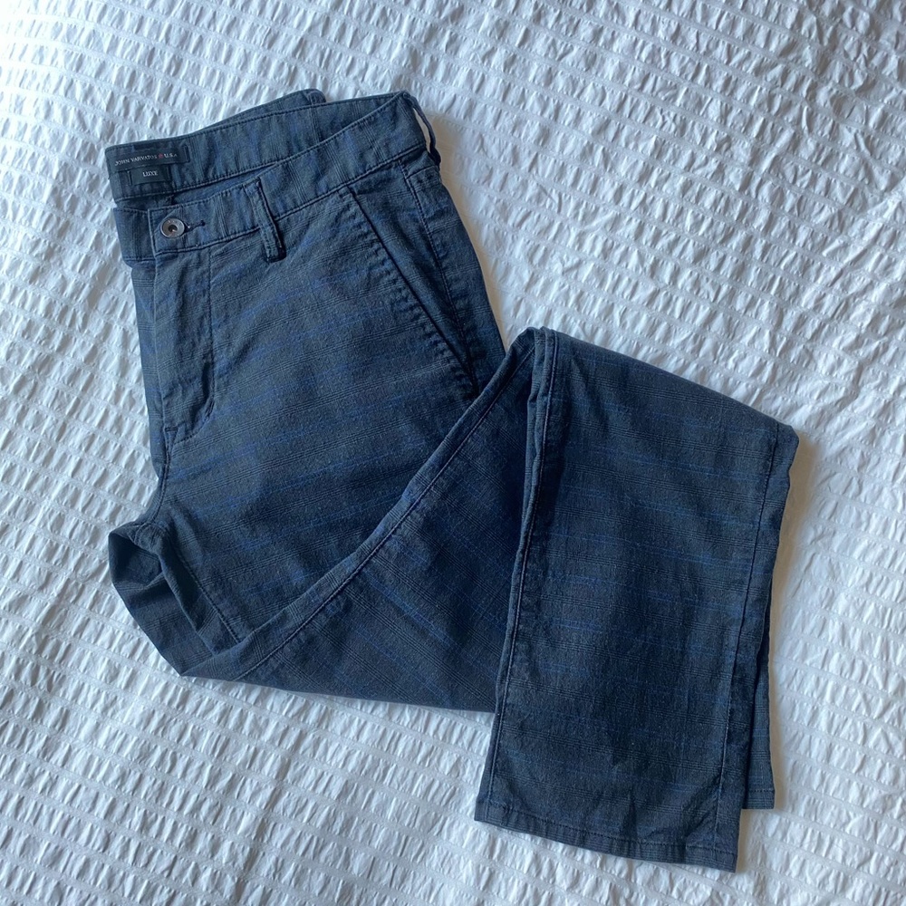 John Varvatos Bowery Slim Straight Pants - 32